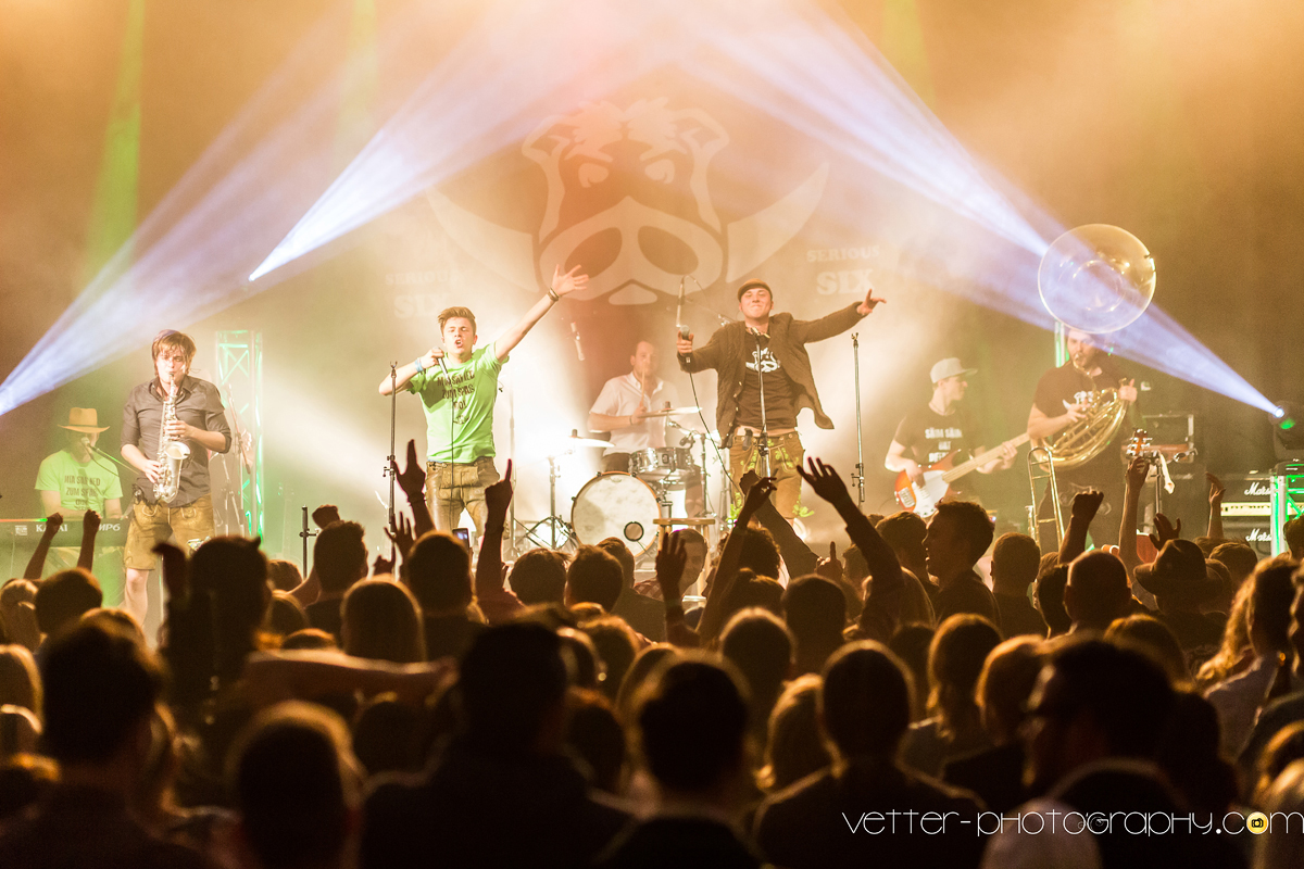 Konzert Serious Six live2016